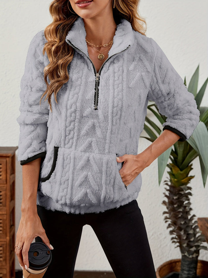 Delilah | Gezellige Half-Zip Pullover