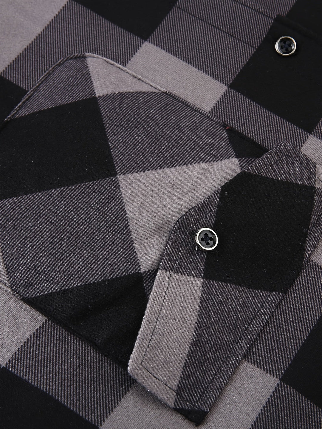 Desmond | Geruite Hooded Shirt Jacket