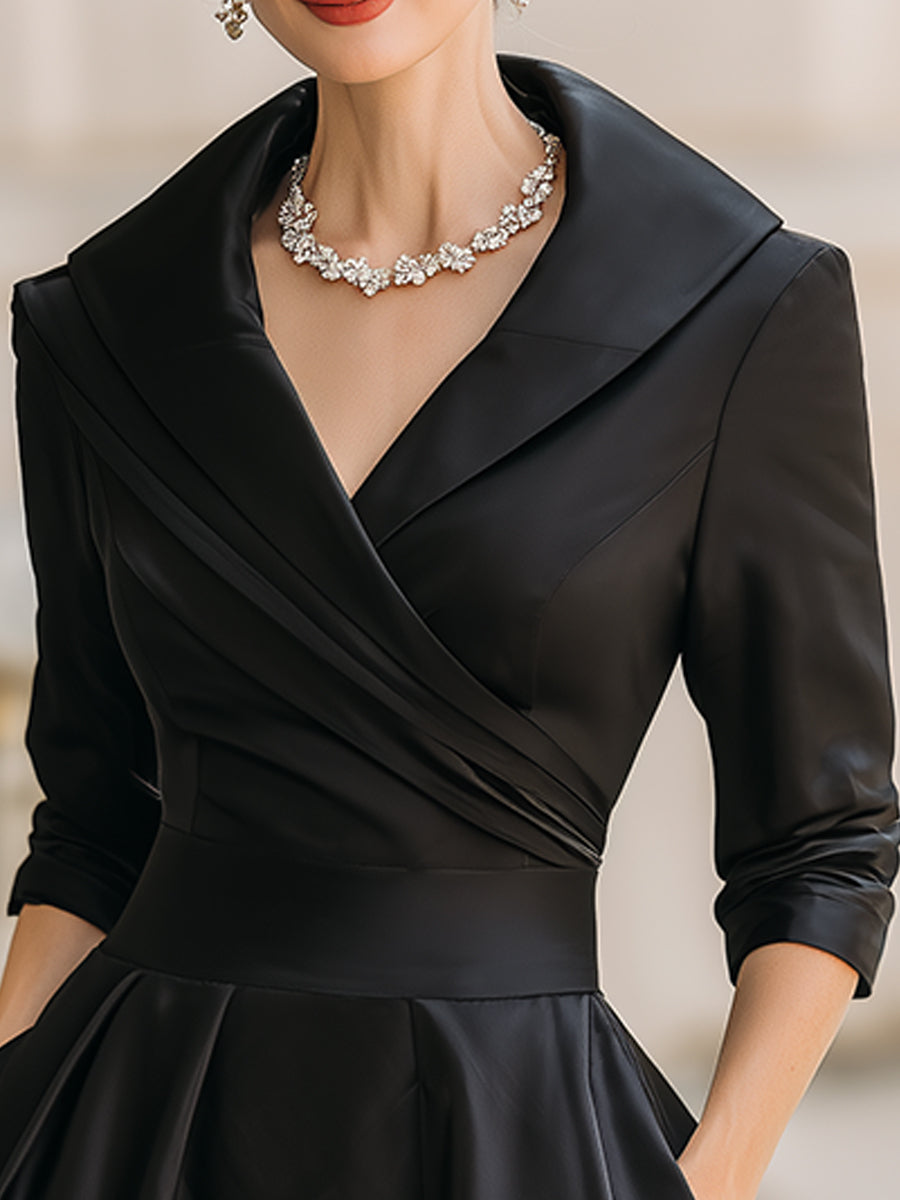 Coraline | Elegante V-Hals Avondjurk