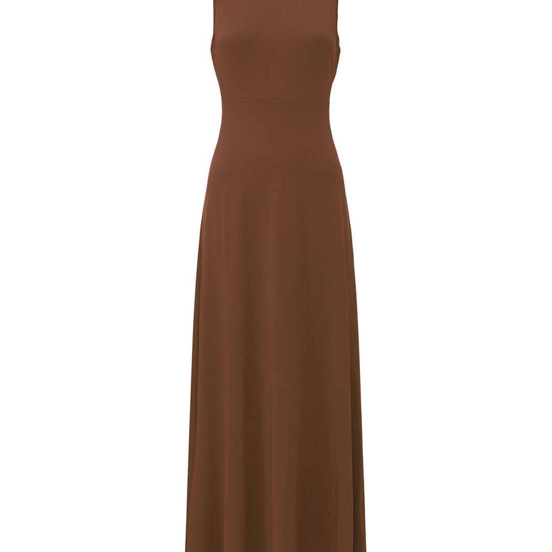 Clarissa | Mouwloze Vloeiende Maxi Jurk