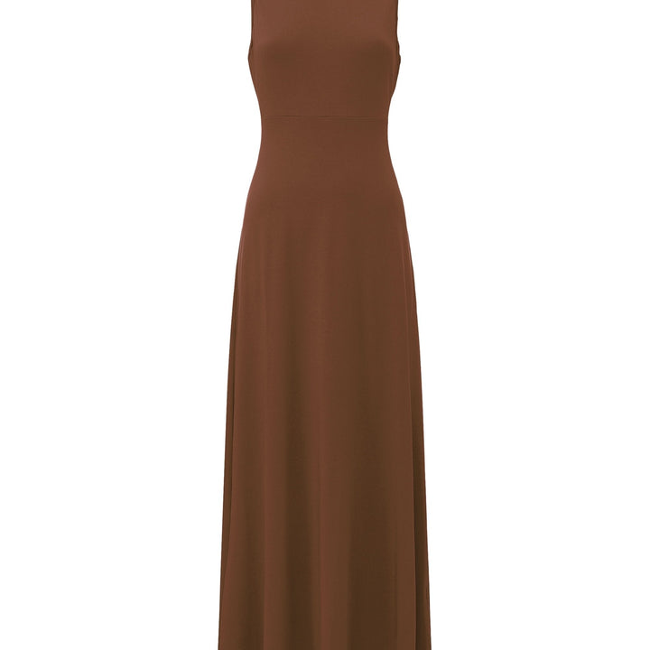 Clarissa | Mouwloze Vloeiende Maxi Jurk