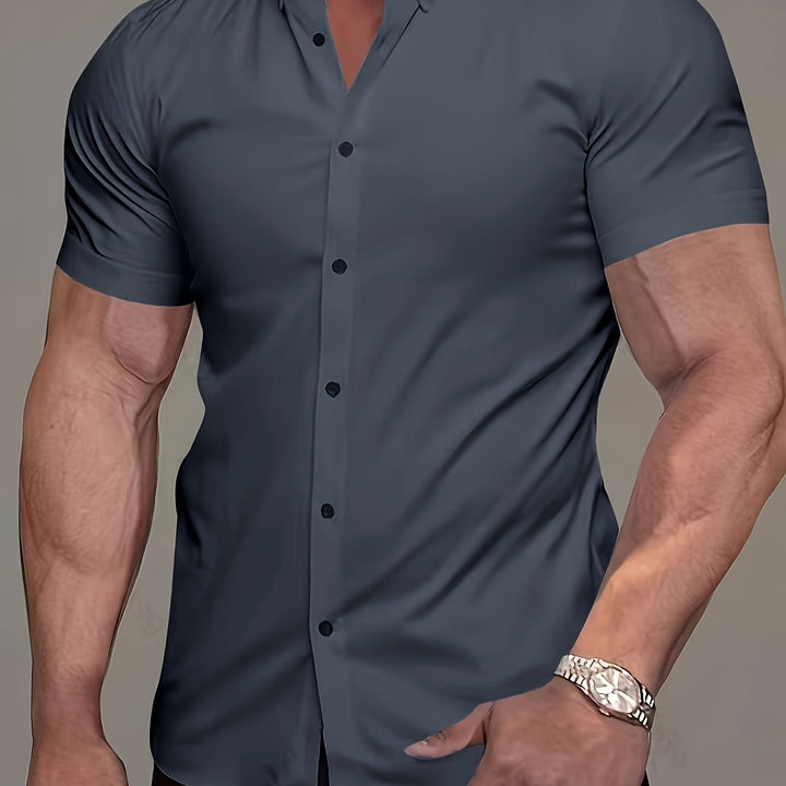 Weston | Verfijnde Korte Mouwen Shirt