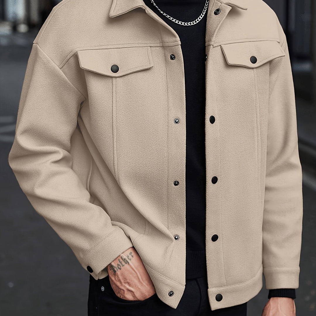 Hugh | Verfijnde Utility Jacket