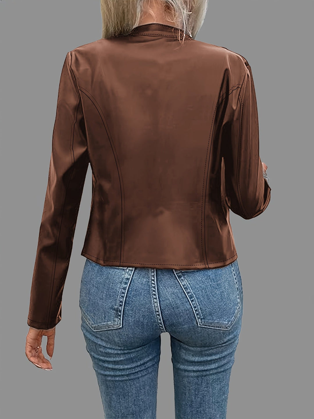Rosaline | Strakke Zip-Up Jacket
