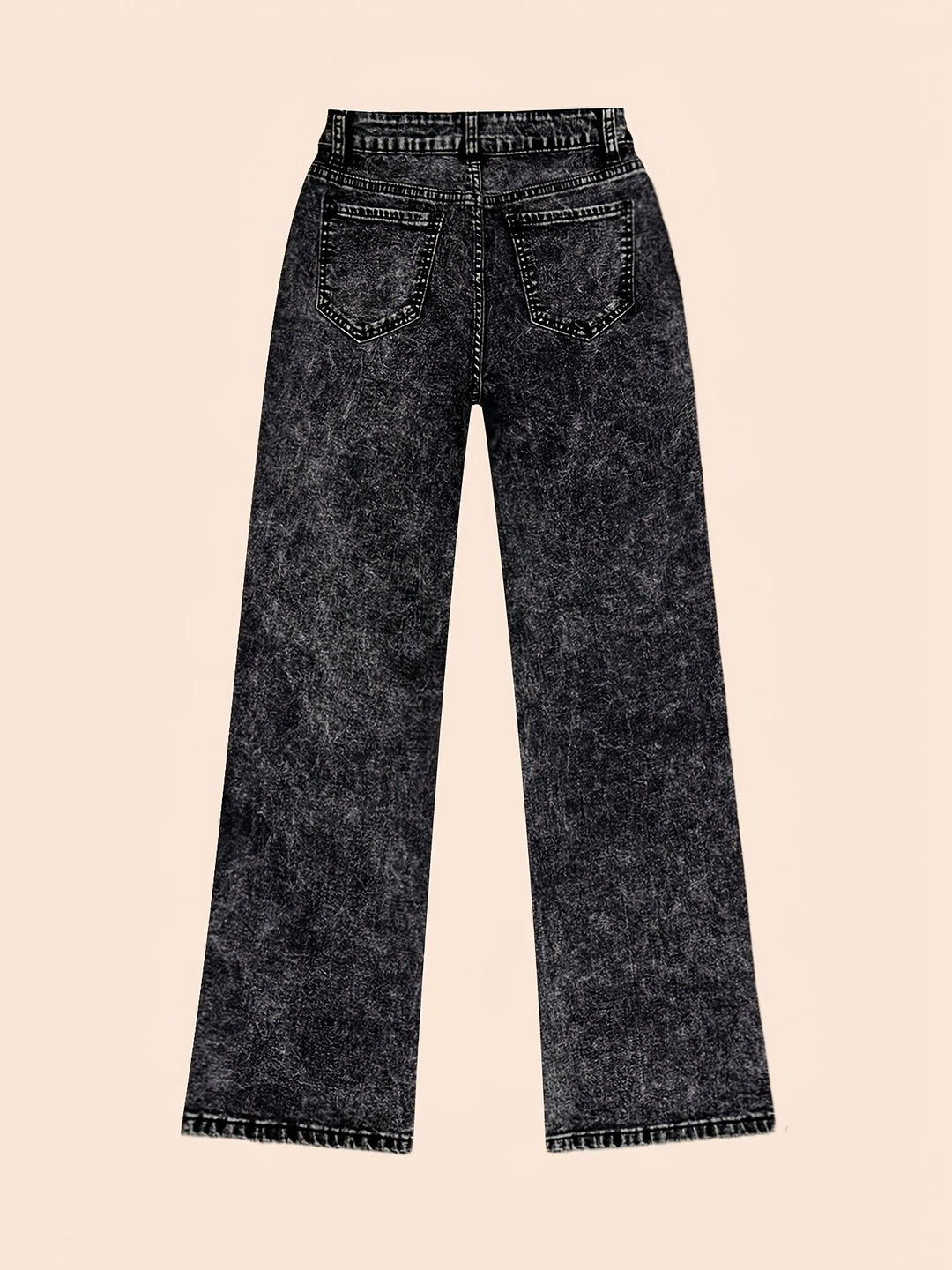Tamsin | Hoge Taille Wijd-Leg Jeans