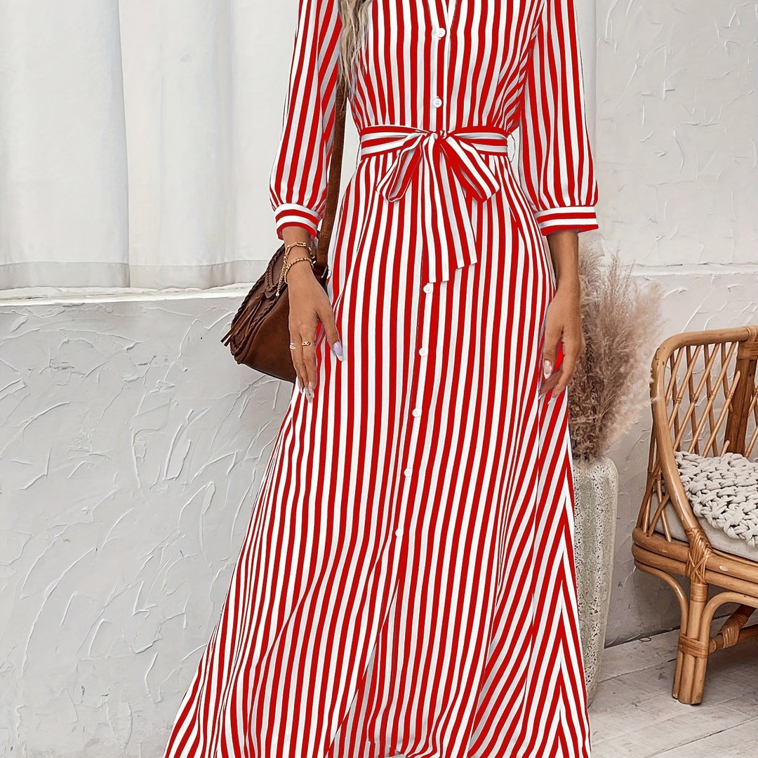 Meredith | Geknoopte Maxi Jurk