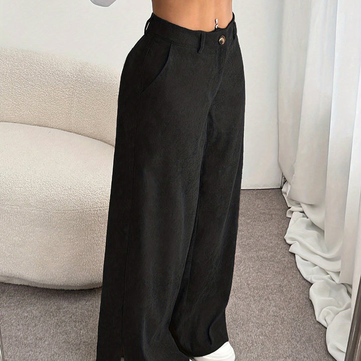 Margot | Rechte Pijpen Tailored Broek