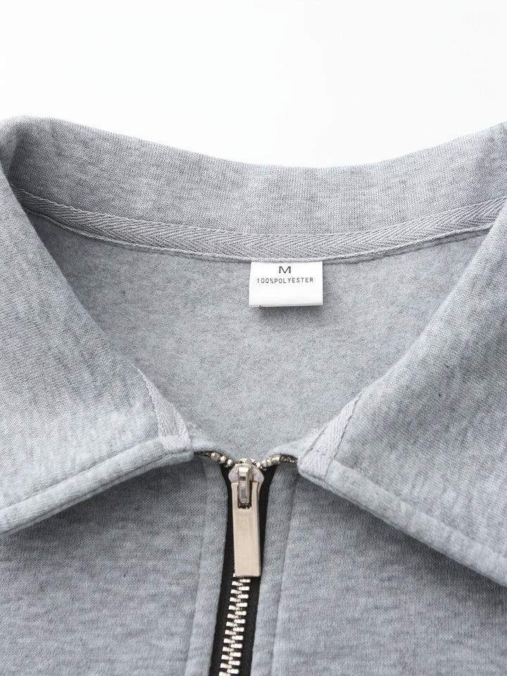 Emmett | Verfijnde Half-Zip Pullover