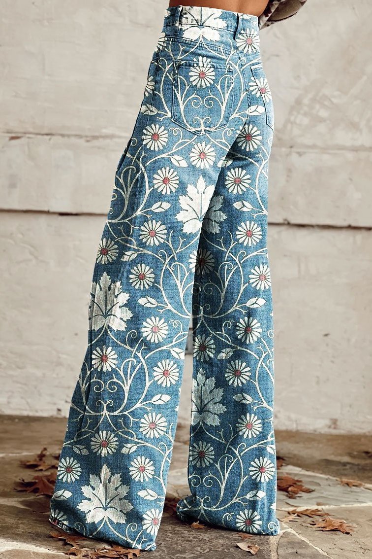 Kathleen | Classic Retro Boho Chic Broek