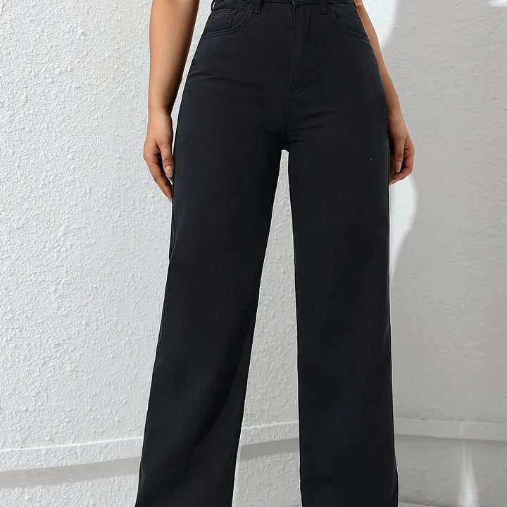 Marguerite Bloom | Hoge Taille Wijde Pantalon