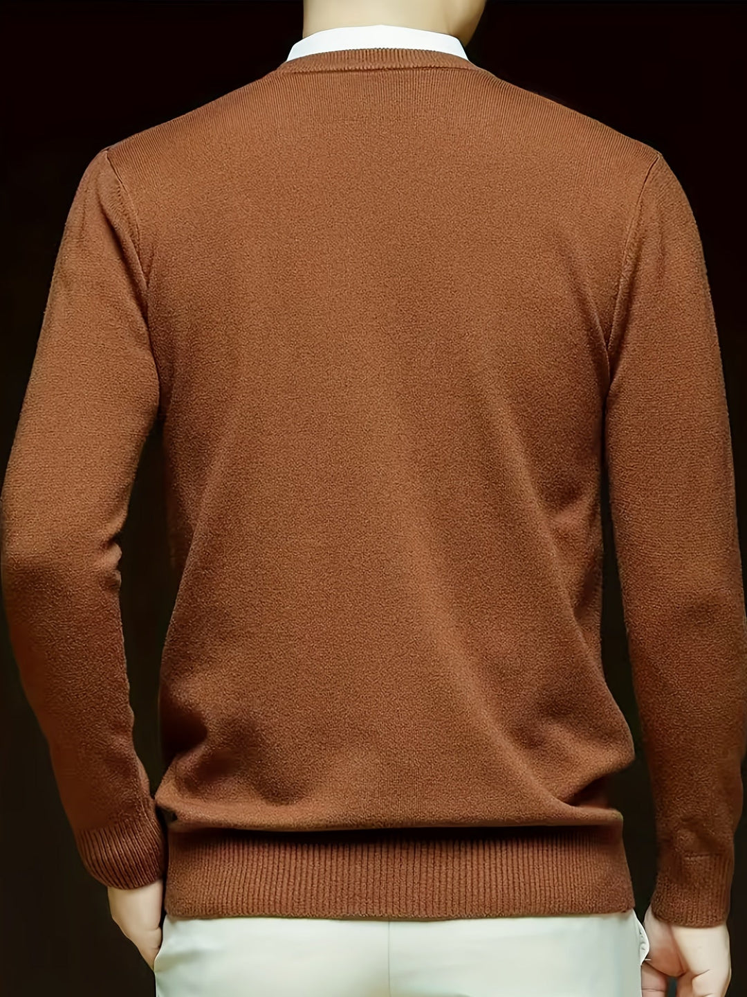 Emory | Klassieke V-hals Pullover