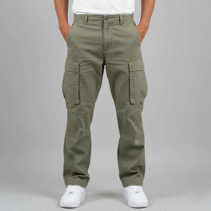 Spencer | Relaxed Fit Cargo Broek met Zijzakken
