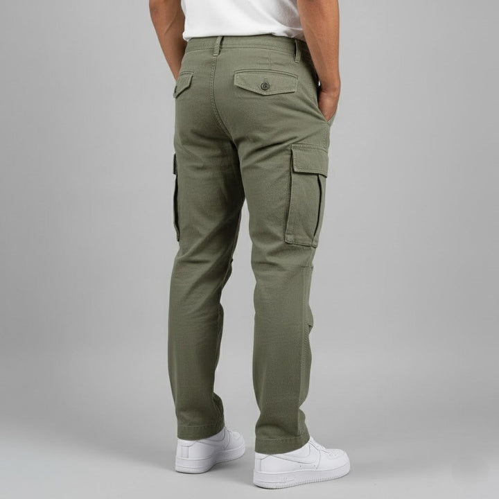 Spencer | Relaxed Fit Cargo Broek met Zijzakken