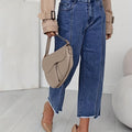 Denise | Op Maat Gemaakte Cropped Rechte Jeans