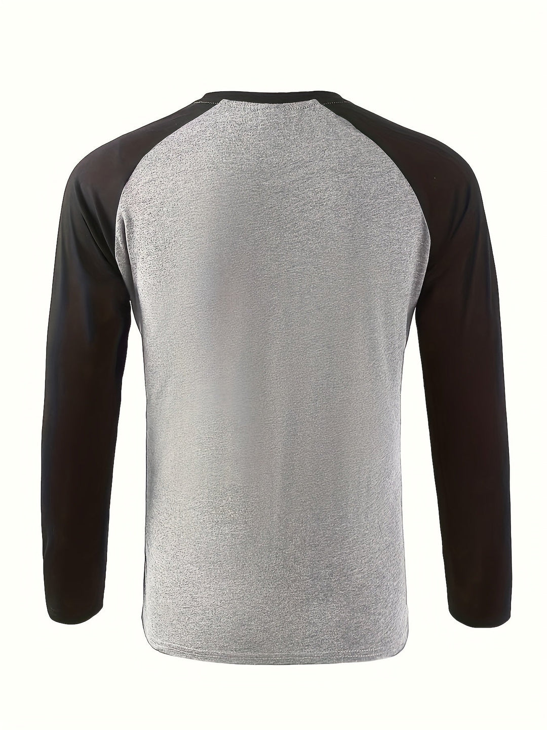 Trevor | Twee-Tone Raglan Lange Mouwen Top