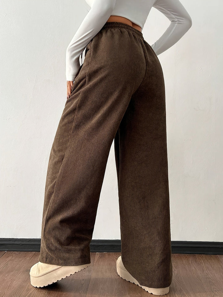 Thea | Relaxed Wijde Pantalon