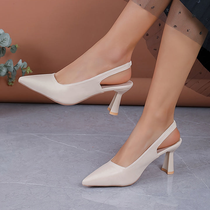 Sophia | Elegante Slingback Puntige Hakken