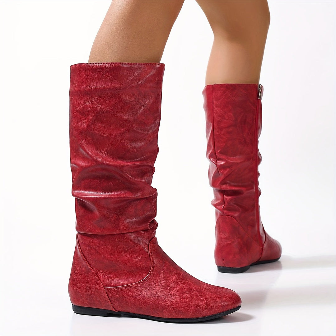 Maureen | Slouch Mid-Calf Boots