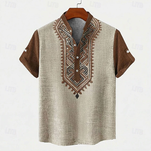 Sebastian | Geborduurd Vintage Shirt