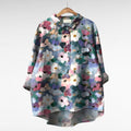 Courtney | Klassieke Retro Bloemenblouse