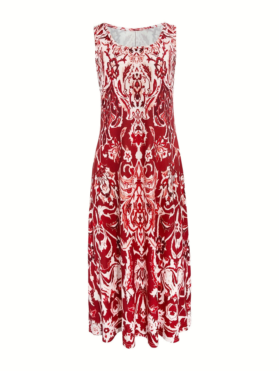 Odette | Vloeiende Bloemen Maxi Jurk