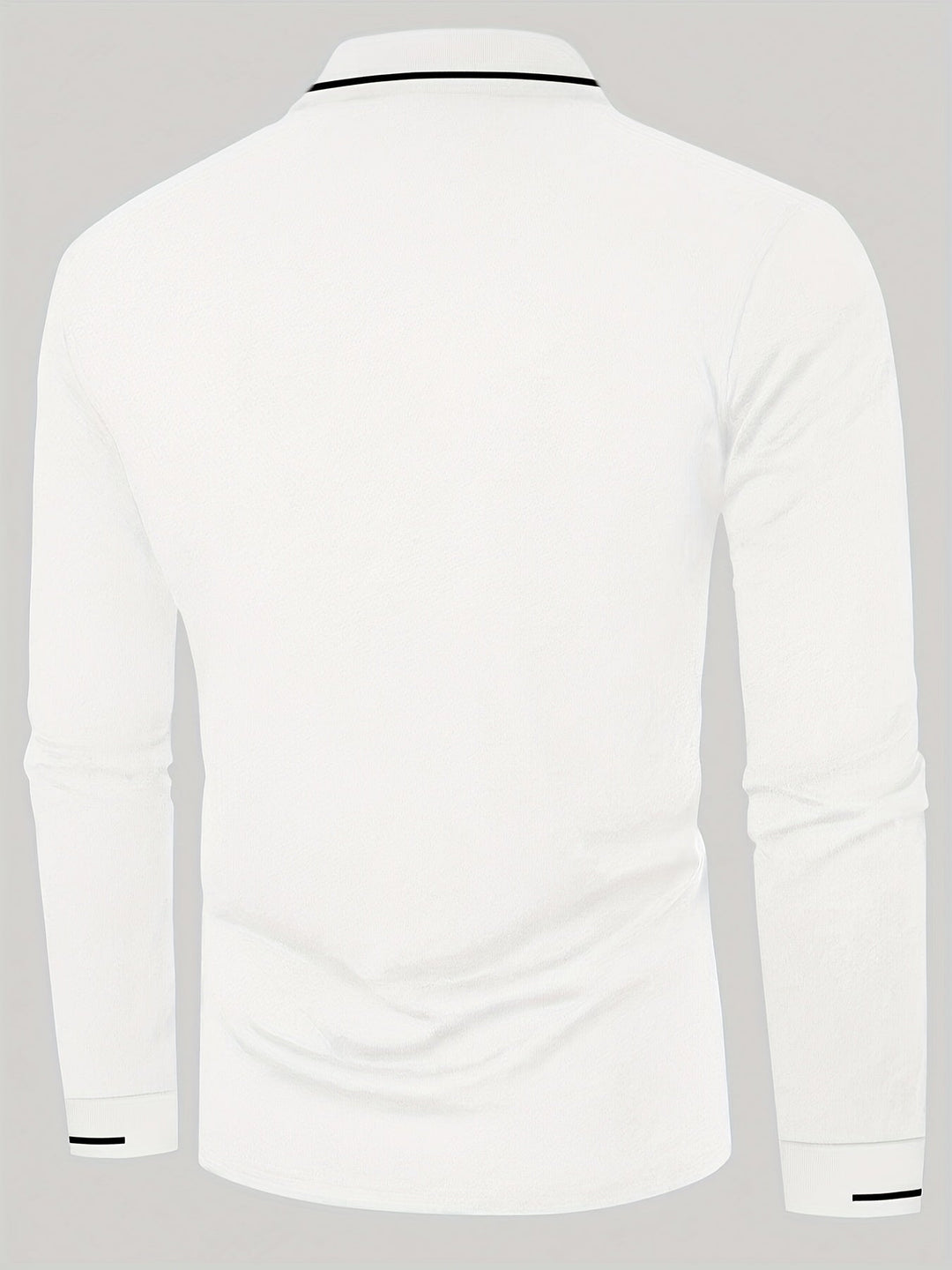 Dalton | Verfijnde Lange Mouwen Polo Shirt