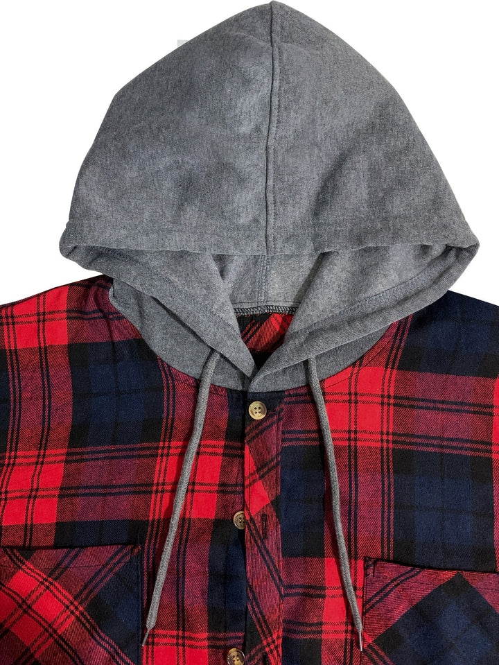 Braxton | Geruite Hoodie Shirt