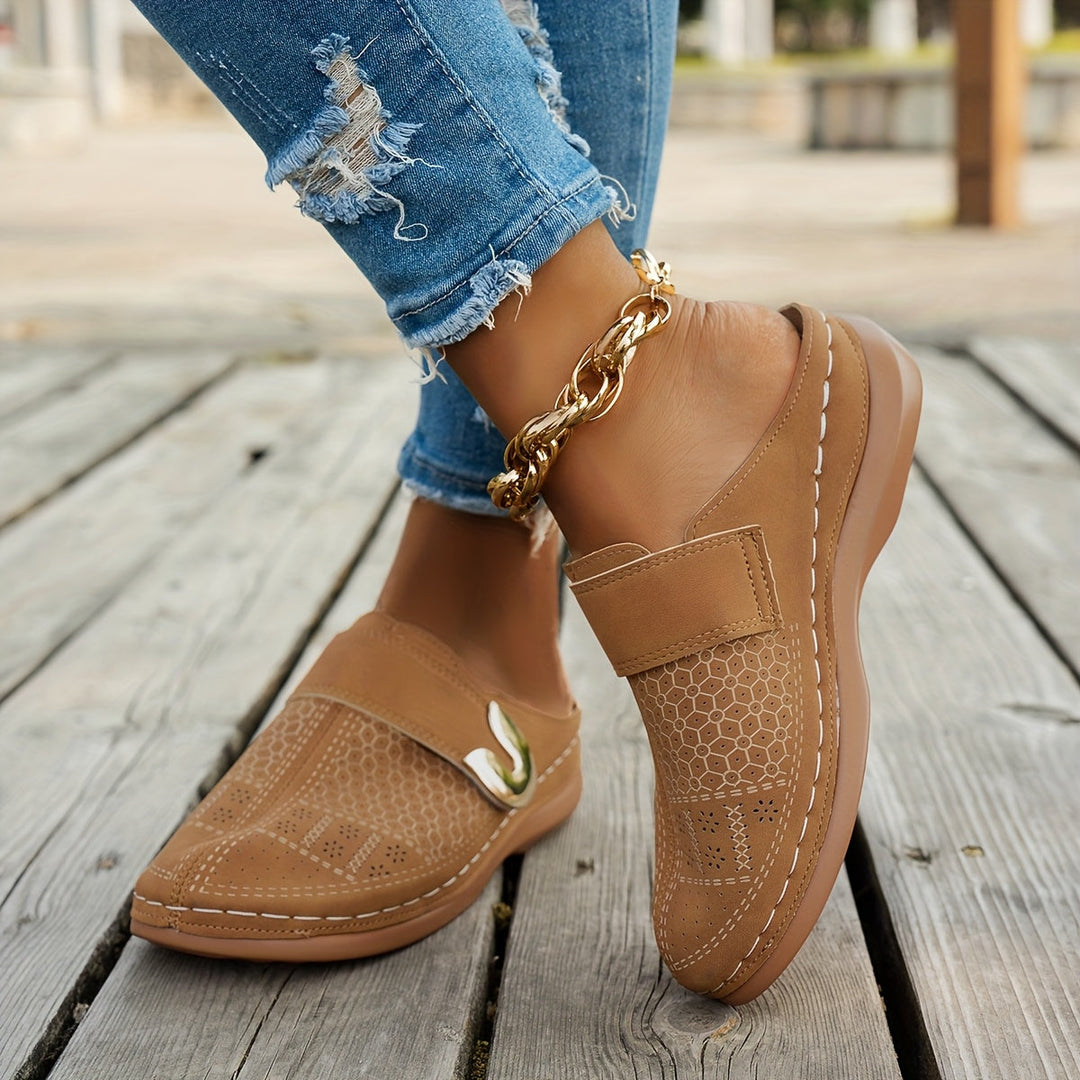 Bernadette | Gevoerde Wedge Klompen