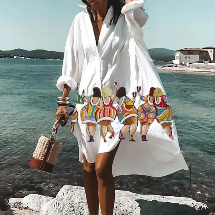 Eileen | Luchtige Zomer Shirtjurk