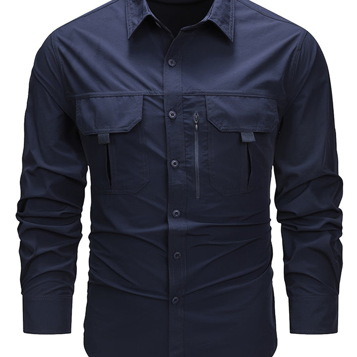 Duncan | Robuuste Multi-Pocket Cargo Shirt