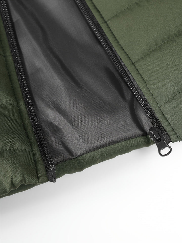 Donovan | Gequilted Staande Kraag Vest