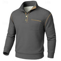 Conrad | Textured Half-Button Pullover