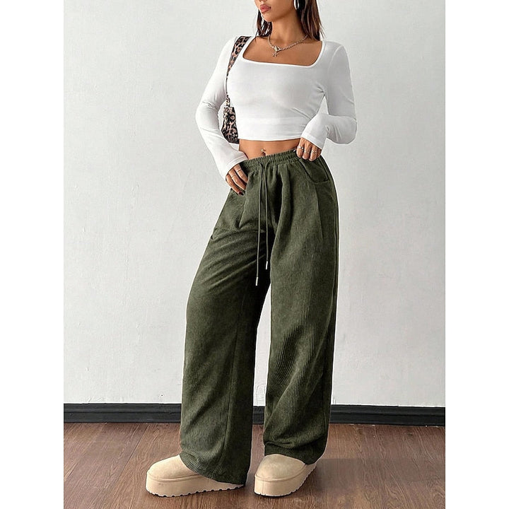 Georgina | Relaxed Wide-Leg Broek