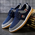 Garrett | Orthopedische Canvas Veterschoenen