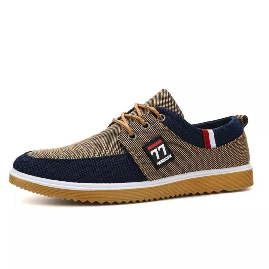 Garrett | Orthopedische Canvas Veterschoenen