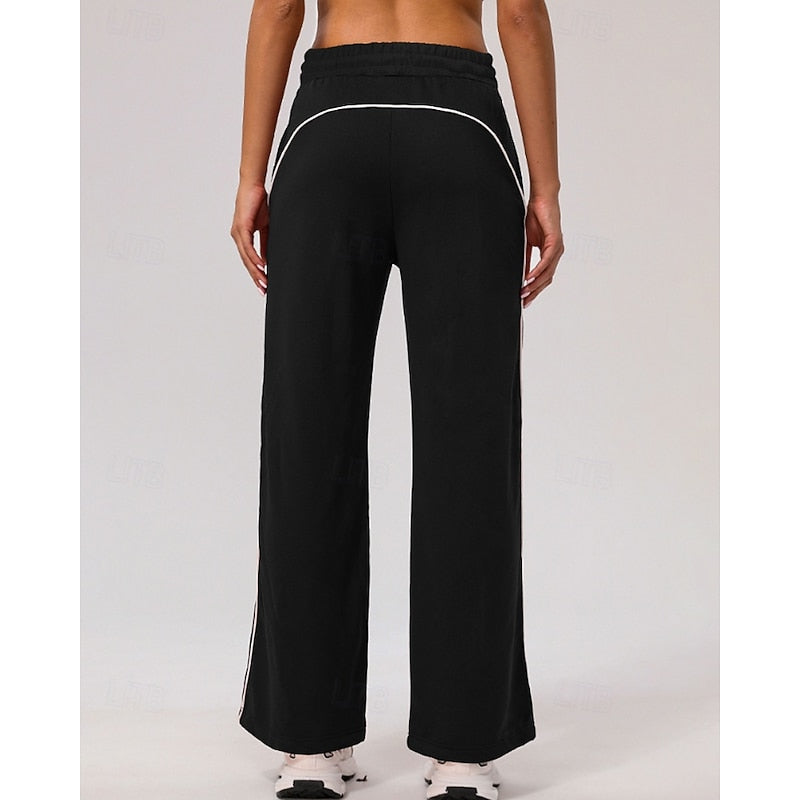 Maisie | Ontspannen Joggingbroek met Zijstreep