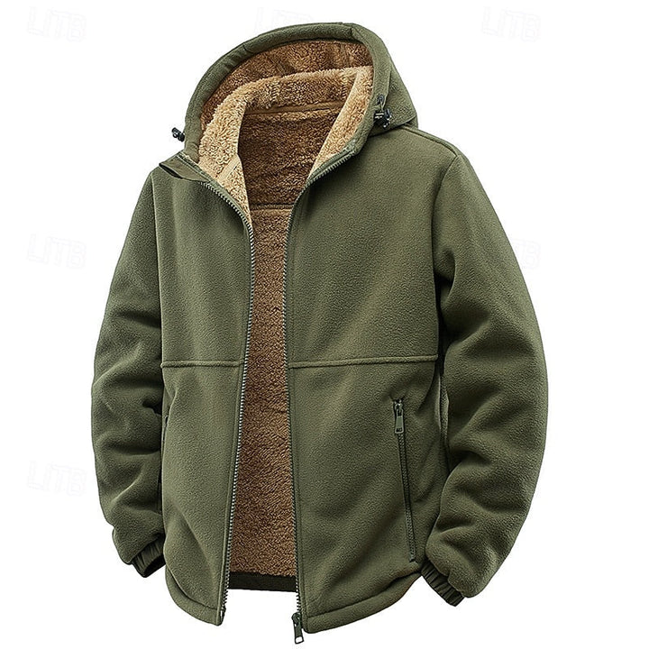 Tobias | Gezellige Hooded Full-Zip Jacket