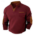 Russell | Textured Waffle Henley Shirt