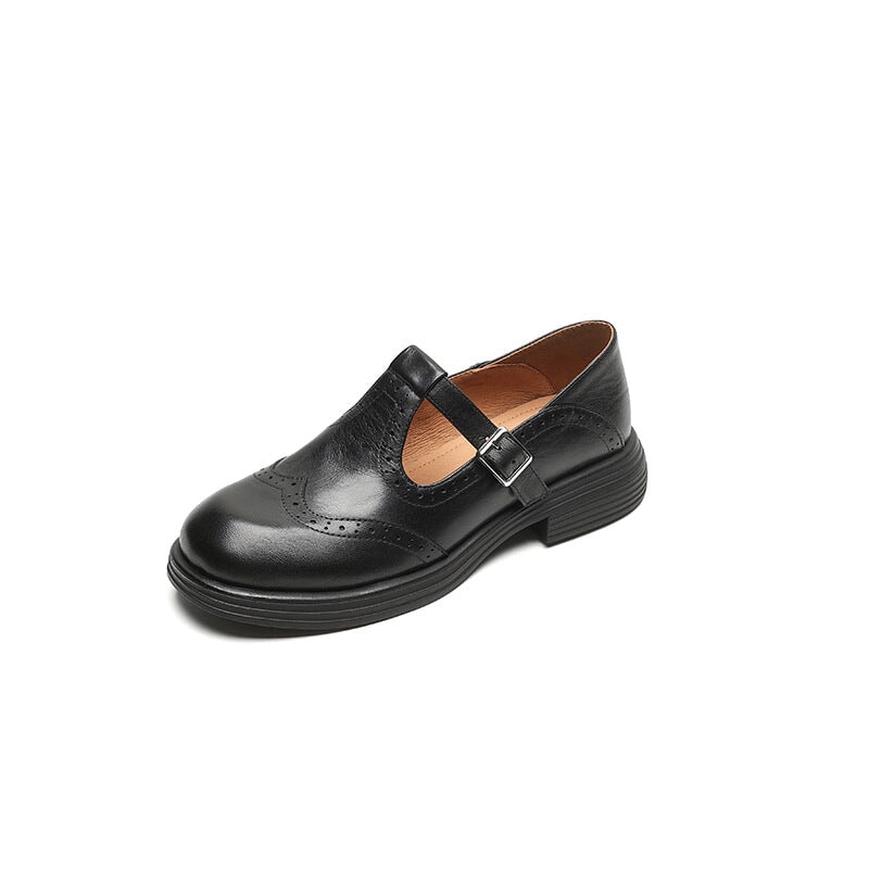 Valerie | Premium Elegante Strap Loafers