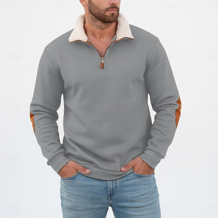 Sawyer | Staande Kraag Half-Zip Pullover