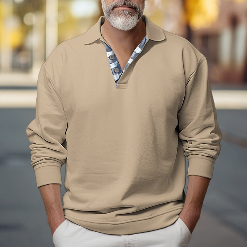 Griffin | Polo-Kraag Sweatshirt