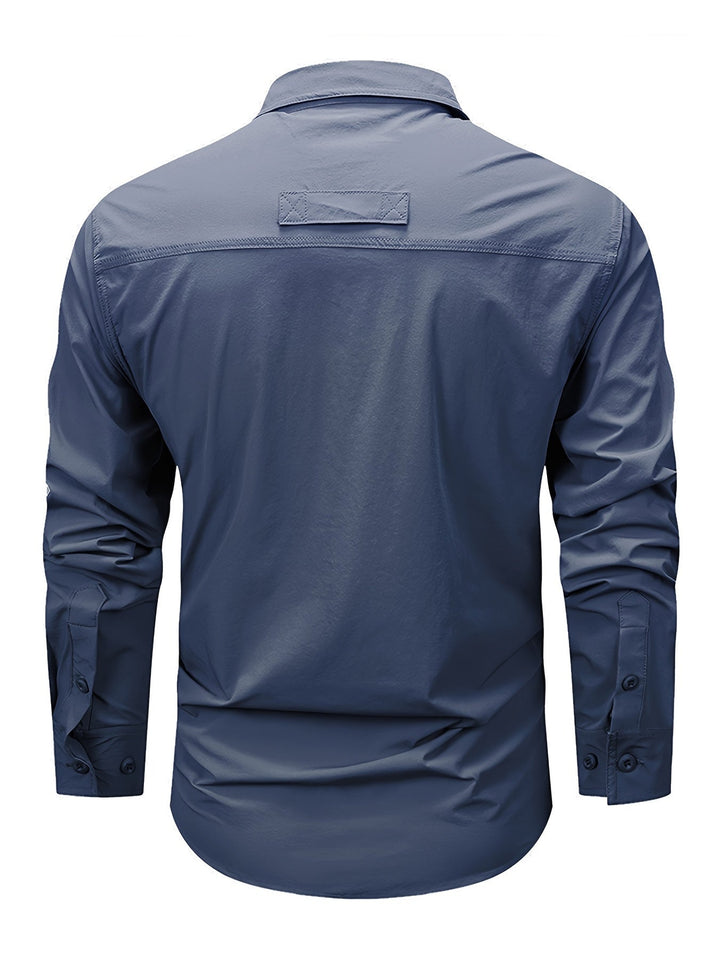 Duncan | Robuuste Multi-Pocket Cargo Shirt