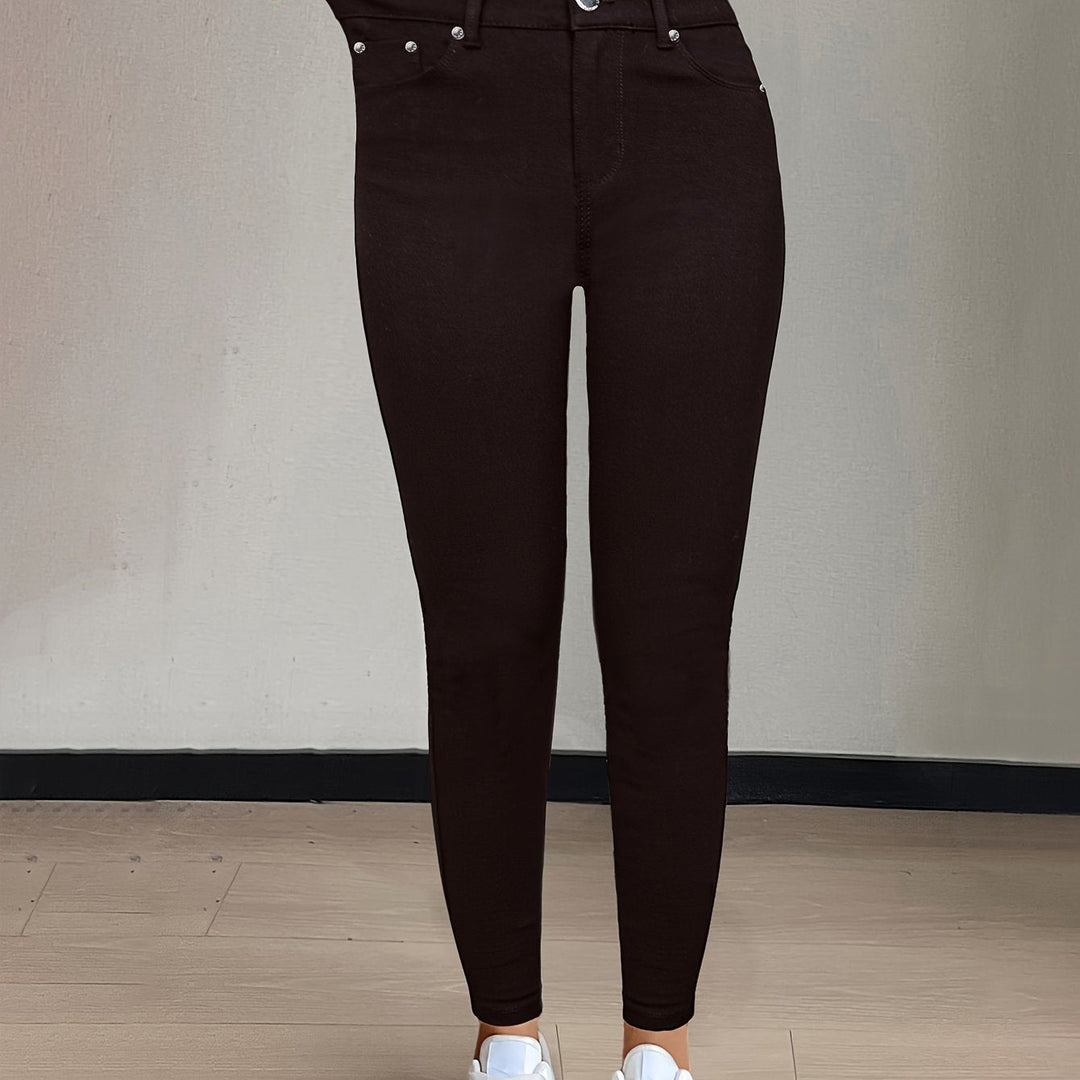 Sylvie | Hoge Taille Skinny Jeans