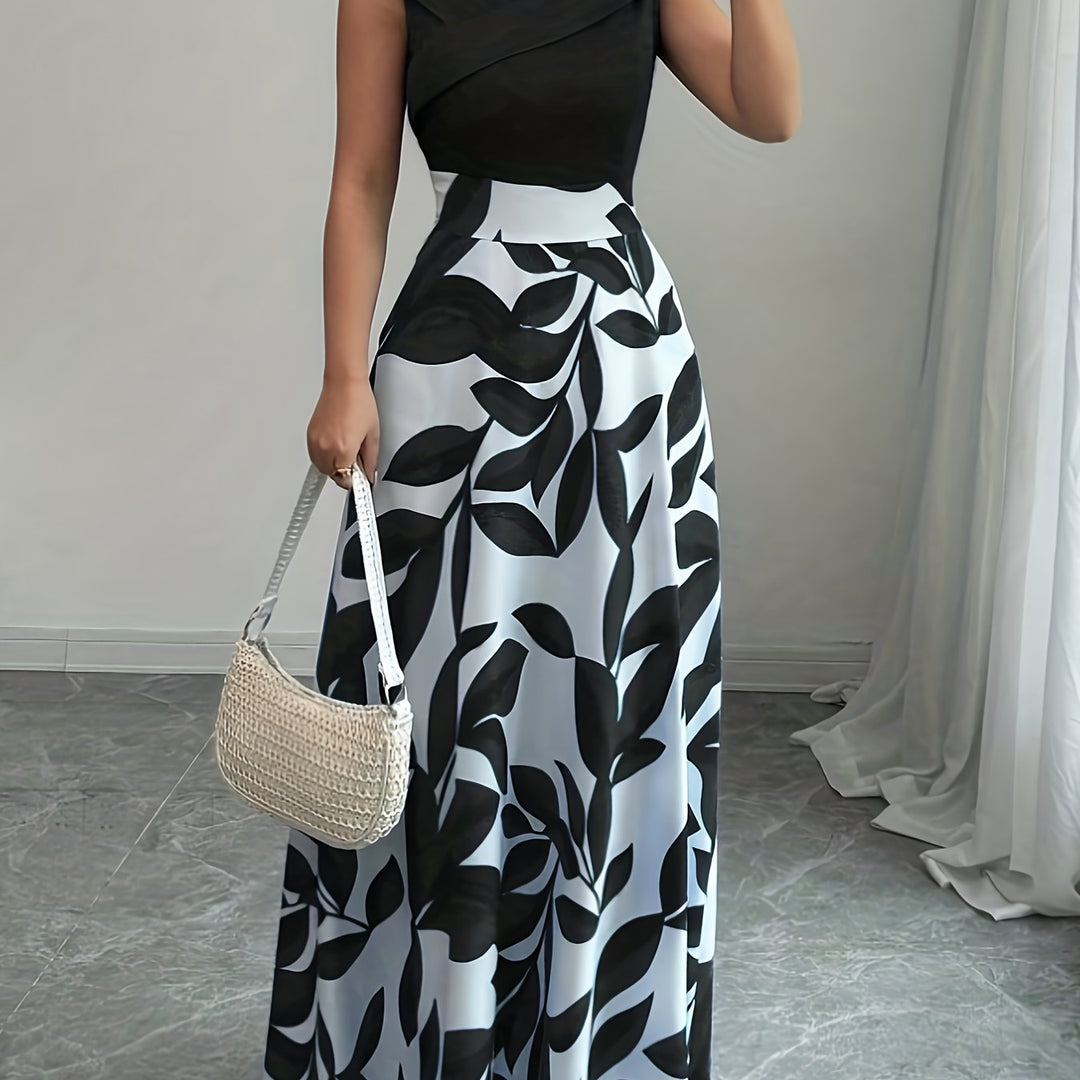 Lucille | Elegante Bloemen Maxi Jurk