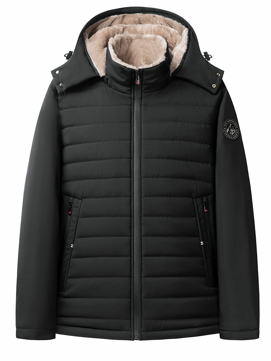 Rhys | Gevoerde Hooded Jas