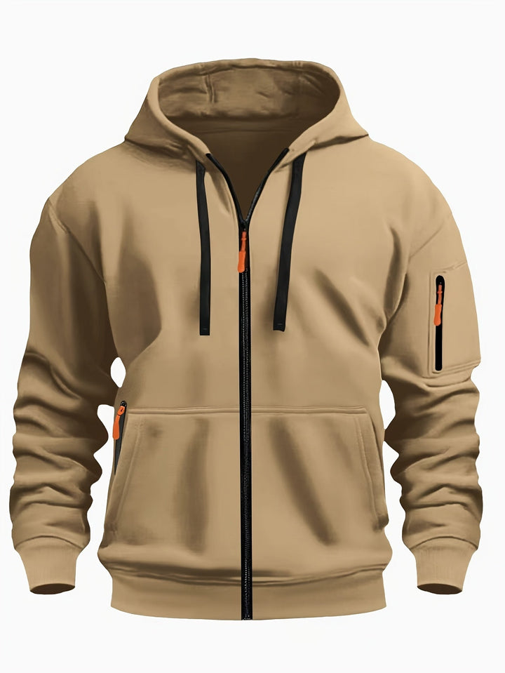 Griffin | Alledaagse Zip-Up Hoodie