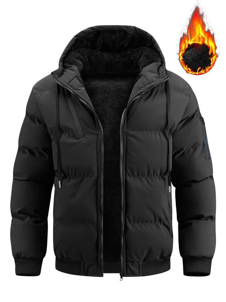 Bruce | Gequilt Winterjack met Capuchon