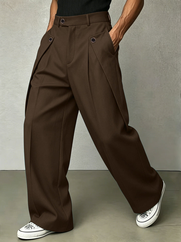 Hudson | Geplooide Wijde Pantalon