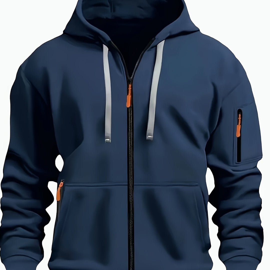 Griffin | Alledaagse Zip-Up Hoodie
