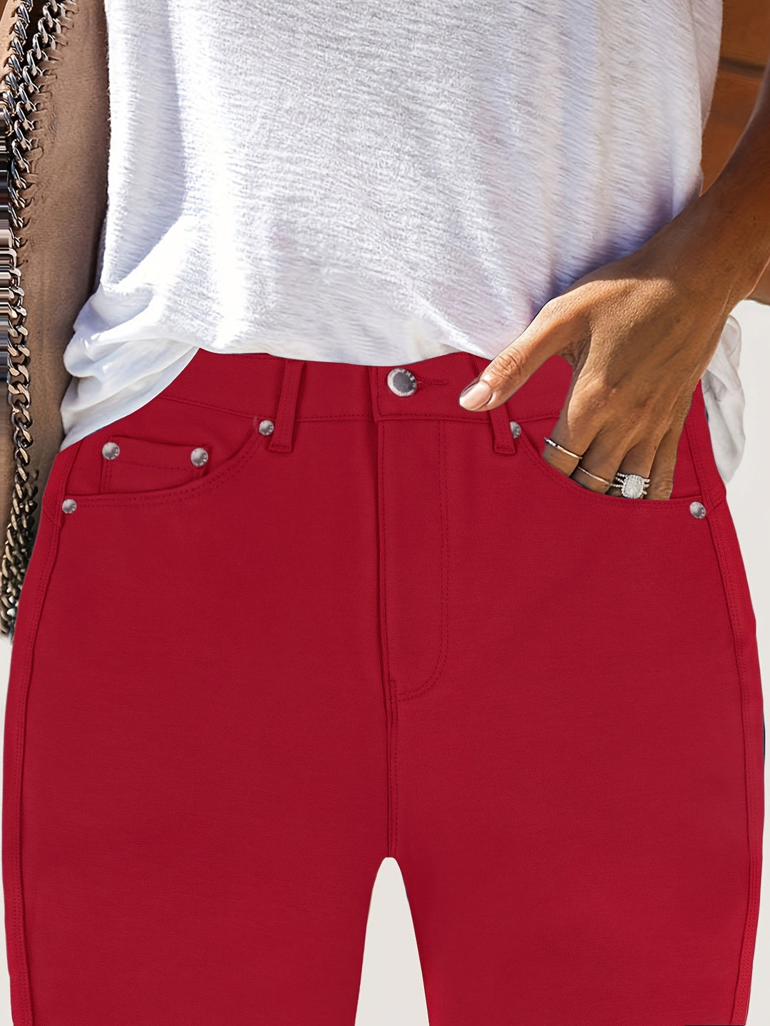 Joan | Hoge Taille Skinny Jeans